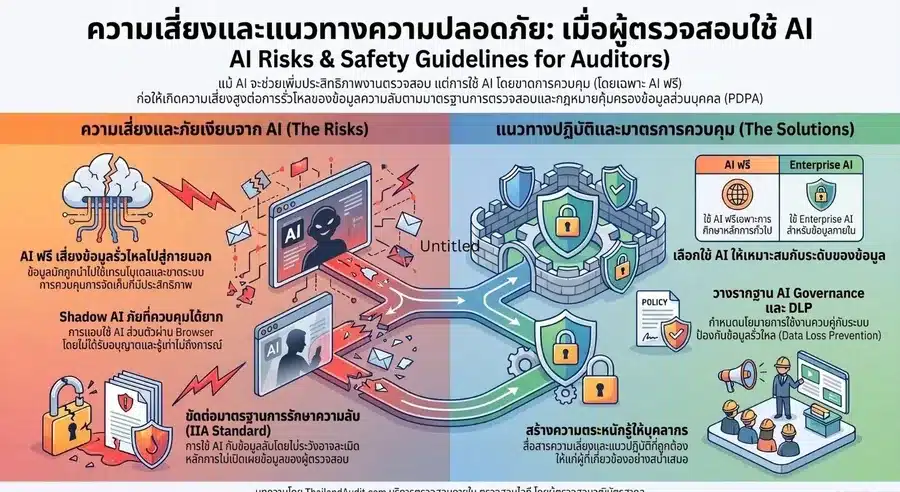ความเสี่ยงจากการใช้ AI